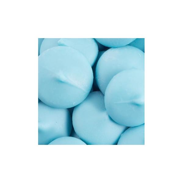 Light Blue Vanilla Candy Wafers - 12 oz