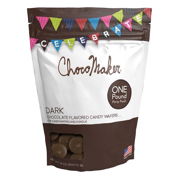 Dark Chocolate Candy Wafers - 16 oz 600