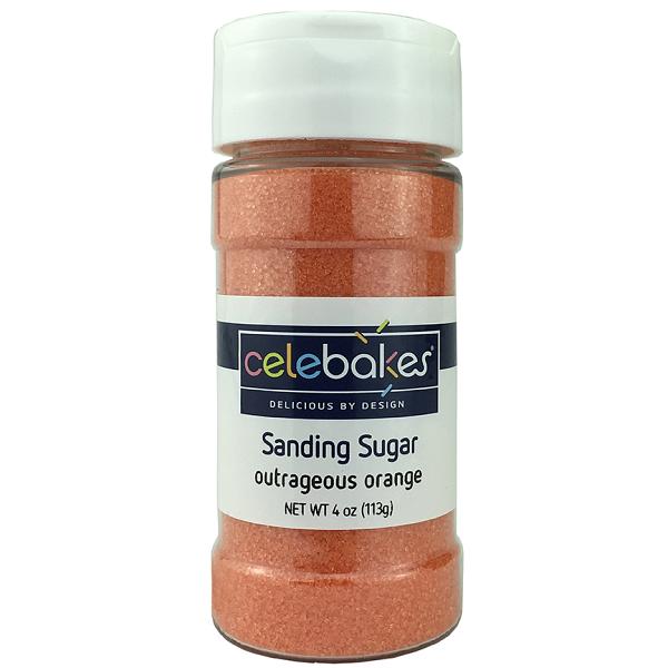 Sanding Sugar - Outragous Orange 4 oz