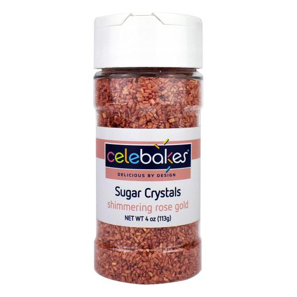 Sugar Crystal - Shimmer Rose Gold 4 oz 600