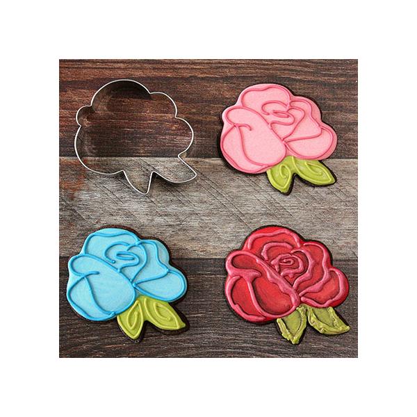 LilaLoa's Rose Cookie Cutter - 4" 600