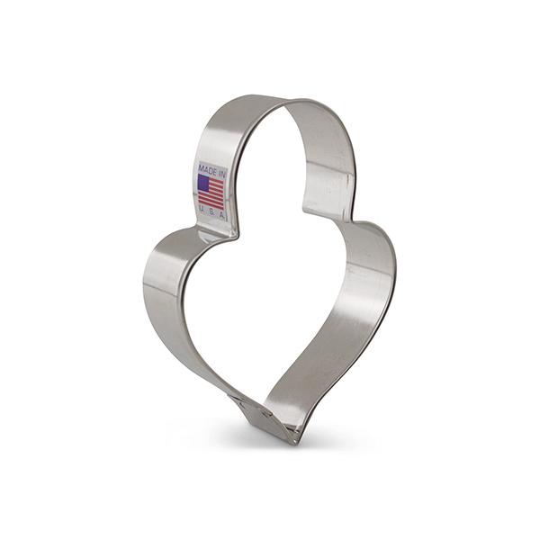 LilaLoa\'s Heart Padlock Cookie Cutter - 3 1/8\"