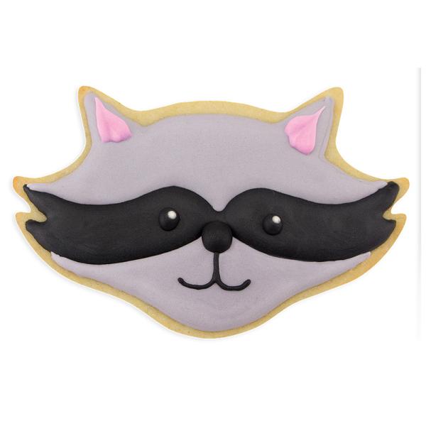 Raccoon Face 4 1/8" Cookie Cutter 600