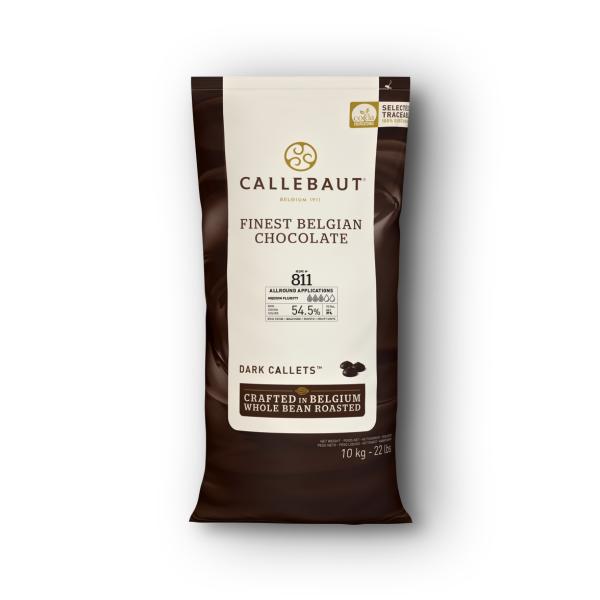 Callebaut Semi-Sweet Dark Chocolate 811 10kg