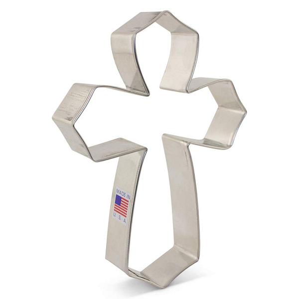 Large Cross Cookie Cutter by Tunde - 4\"