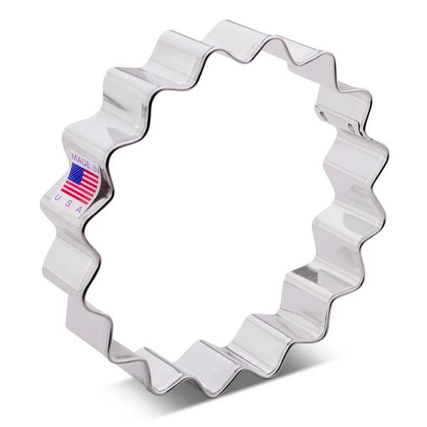 Fluted Circle Cookie Cutter 4" 600