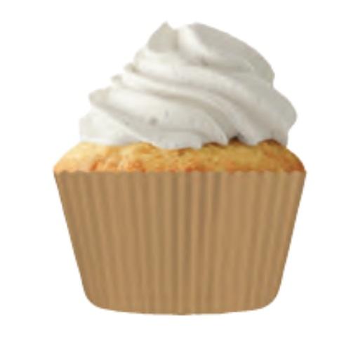 Natural/Brown Mini Size Cupcake Liner pkg 510 600