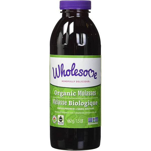 Organic Blackstrap Molasses - 662g by Wholesome Sweeteners