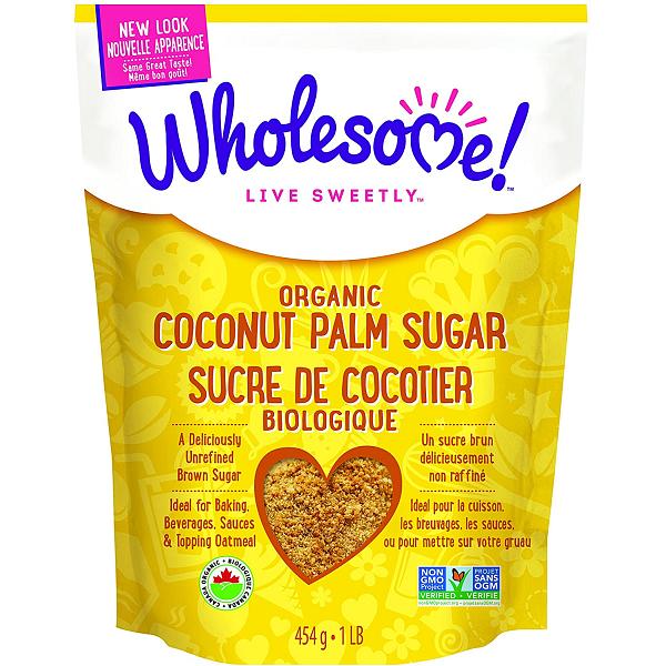 Organic coconut palm sugar - 454g by Wholesome