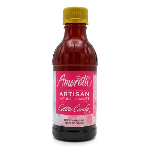 Cotton Candy Artisan Natural Flavor by Amoretti - 8 oz 600