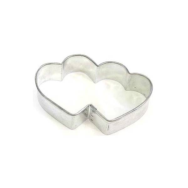 Double Heart Cookie Cutter - 3.5\"