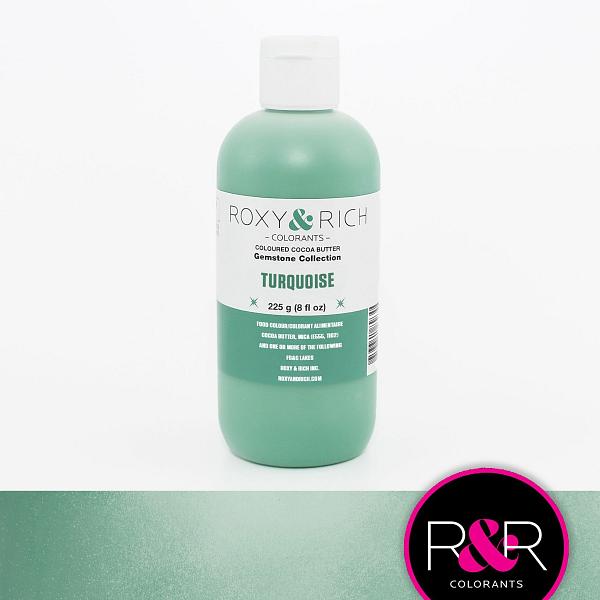 Turquoise Cocoa Butter by Roxy & Rich - 8oz 600