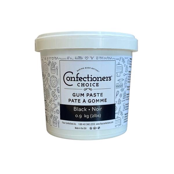 Confectioners Choice Black Gumpaste 2 lbs