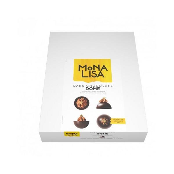Dark Chocolate Dome by Mona Lisa 2.6\" dia Cups 28 per Box