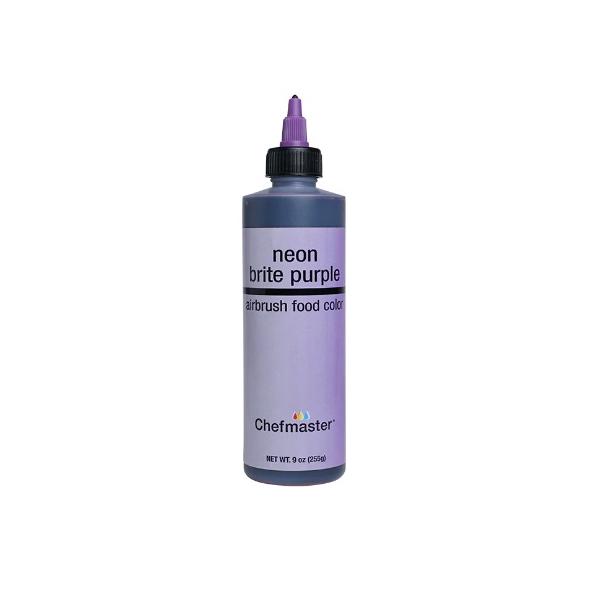 Neon Brite Purple 9 oz Airbrush Color by Chefmaster