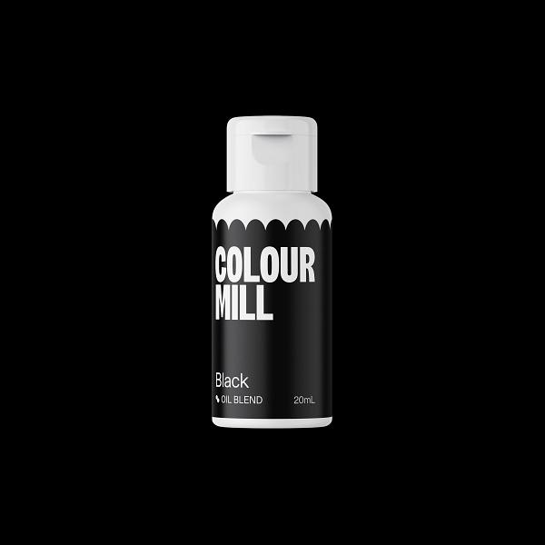 Black Colour Mill Oil Based Colouring - 20 mL