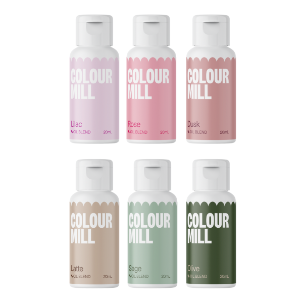 Botanical 6 Pack Colour Mill Oil Based Colouring 20ml each