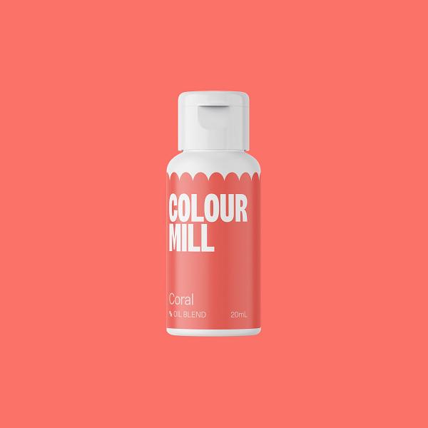 Coral Colour Mill Oil Based Colouring -20 mL 600