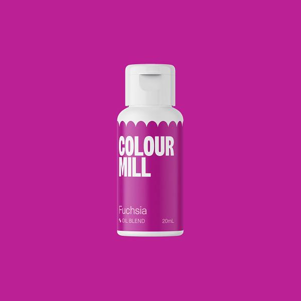 Fuchsia Colour Mill Oil Based Colouring - 20 mL
