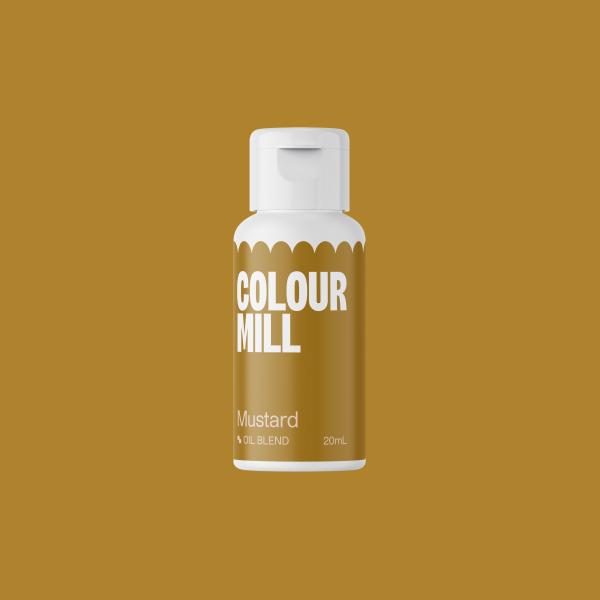 Mustard Colour Mill Oil Based Colouring - 20 mL 600