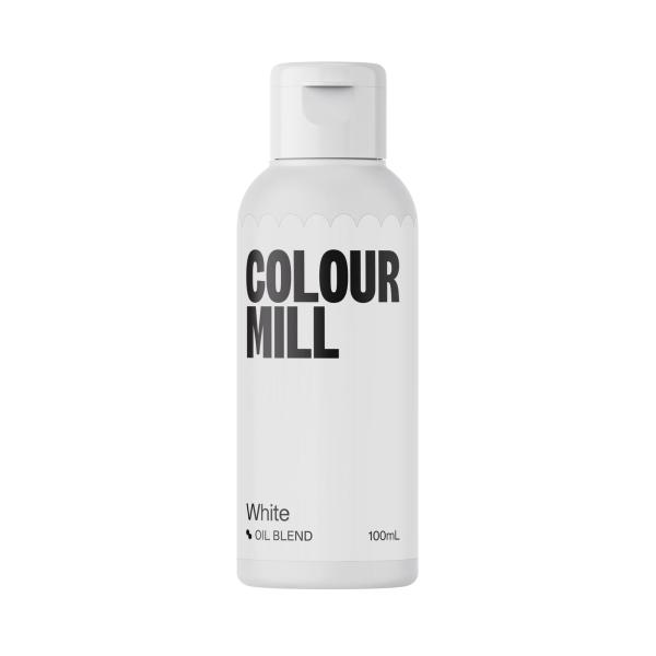 White Colour Mill Oil Based Colouring - 100 mL 600