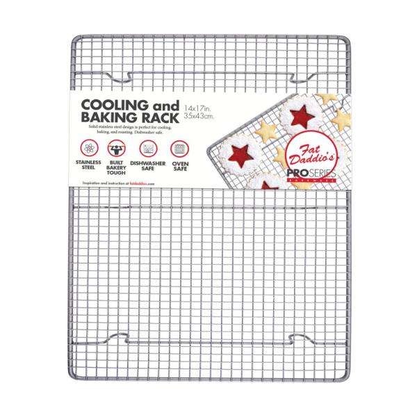 Half Sheet Cooling Rack by Fat Daddio's - 14" x 17" 600
