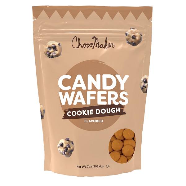Cookie Dough Flavored Candy Wafers 7oz 600