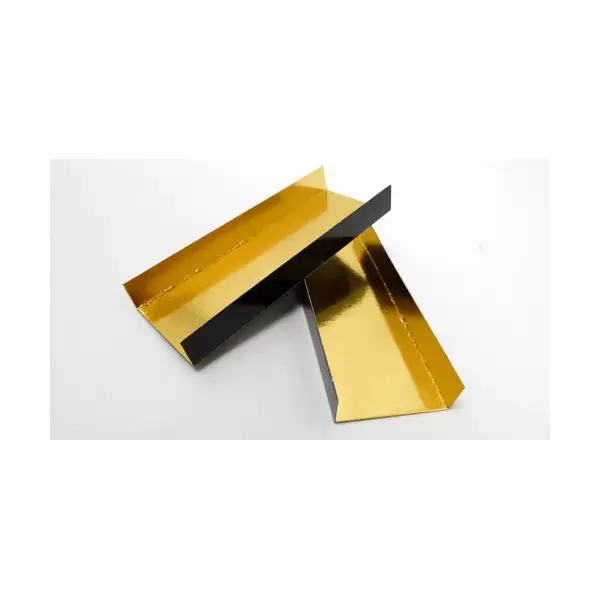 Eclair Board - Gold In / Black Out - 5\" x 1 3/4\"