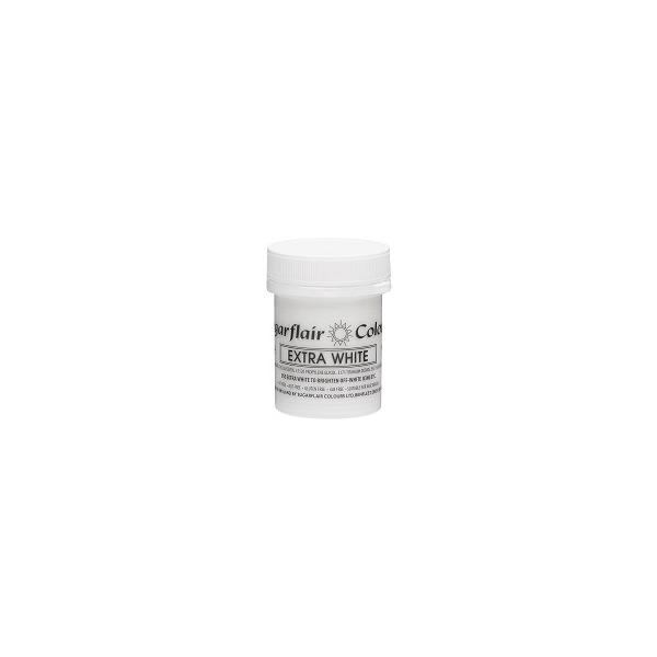 White Extra Sugarflair Spectral Concentrated Paste Colour 1