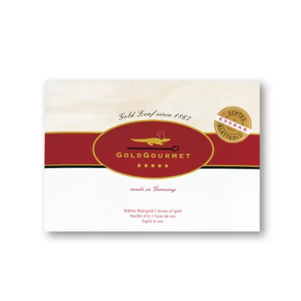 23 Carat Edible Gold Loose Leaf Sheets - Package of 12 1