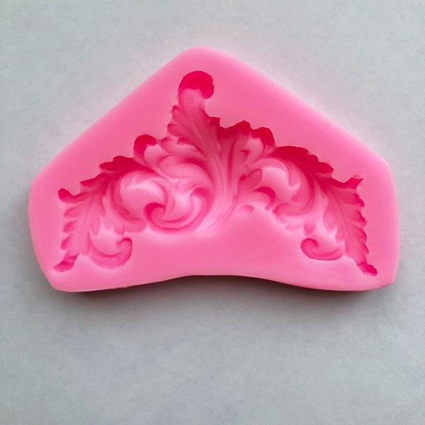 Baroque Scrolls Silicone Mold 600