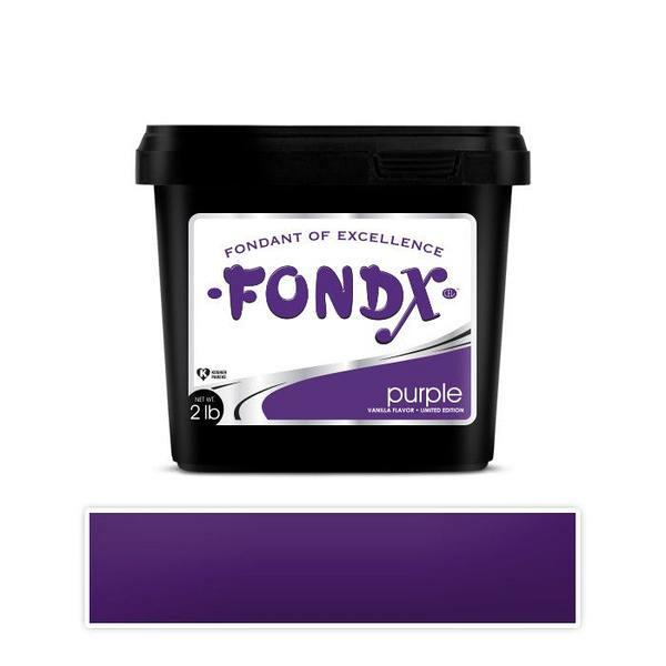 SHORT DATE Fondx Purple Fondant 2 lbs 600