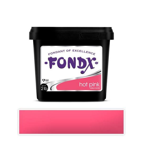 Fondx Hot Pink Fondant 2 lbs 600