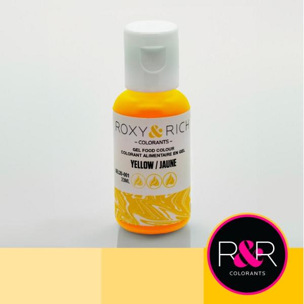 Yellow Coloring Gel 20ml - by Roxy & Rich 600