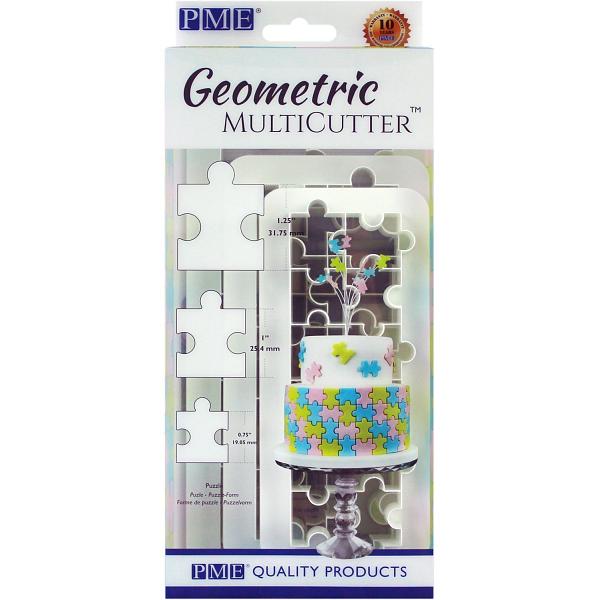 Geometric MultiCutter - Puzzle Set of 3 by PME