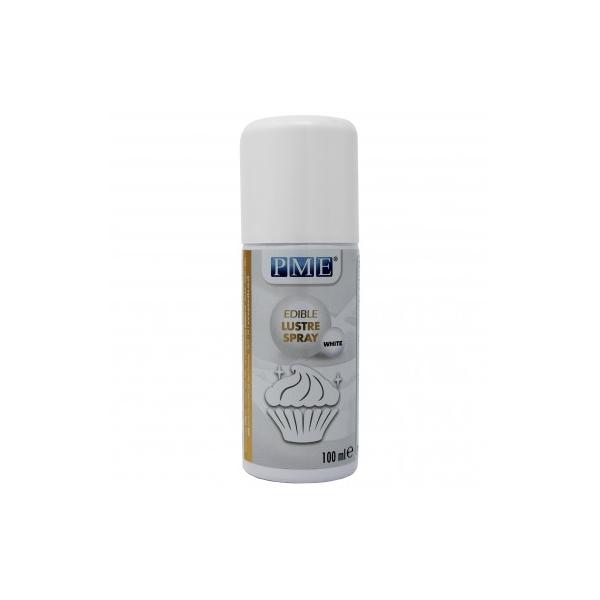 White Edible Lustre Spray - 100 mL
