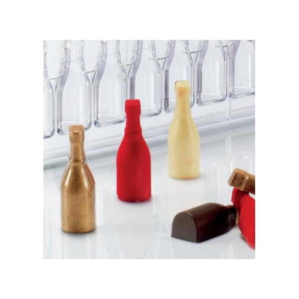 Champagne/Wine Bottle, Small Polycarbonate Chocolate Mold