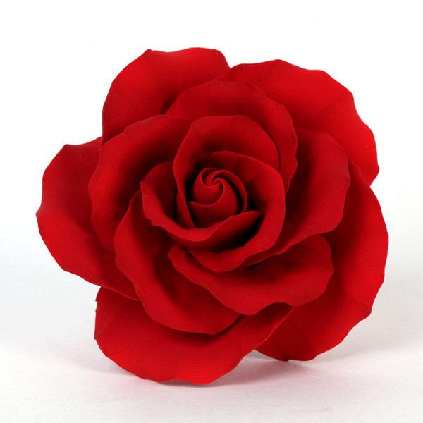 Extra Large Classic Garden Rose - Red 600