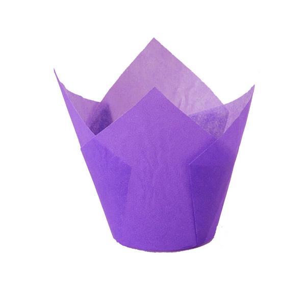 Tulip Cup - 160/50 Purple Pack of 200 600