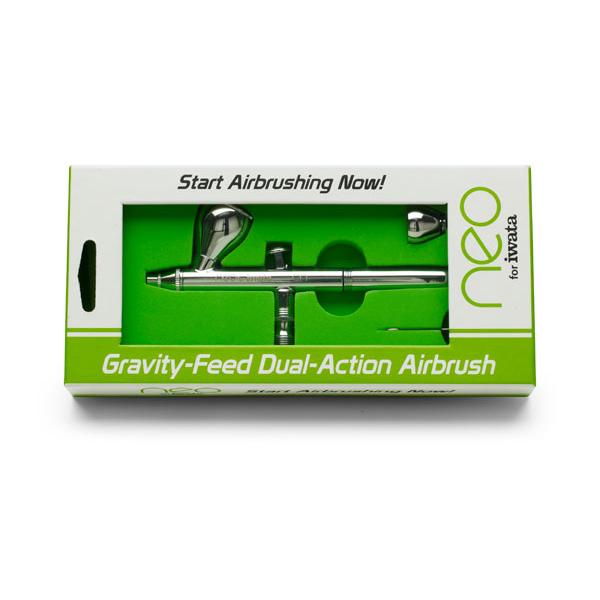 Neo by Iwata Gravity Feed Dual Action Airbrush