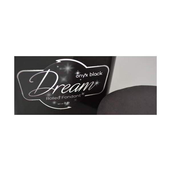 Onyx Black Dream Fondant - 2 lbs