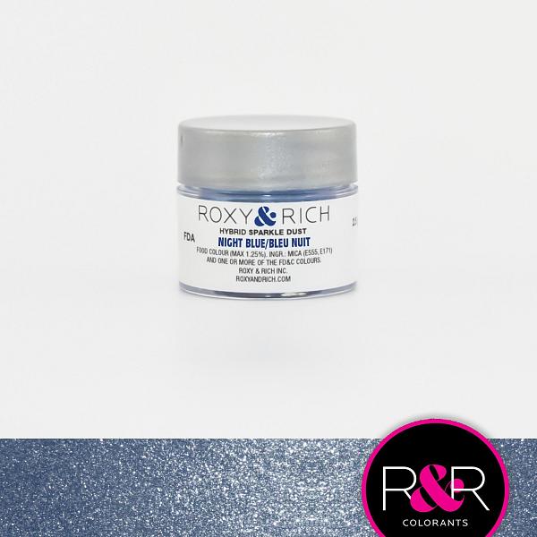 Night Blue FDA Hybrid Sparkle Dust - 2.5 g 1