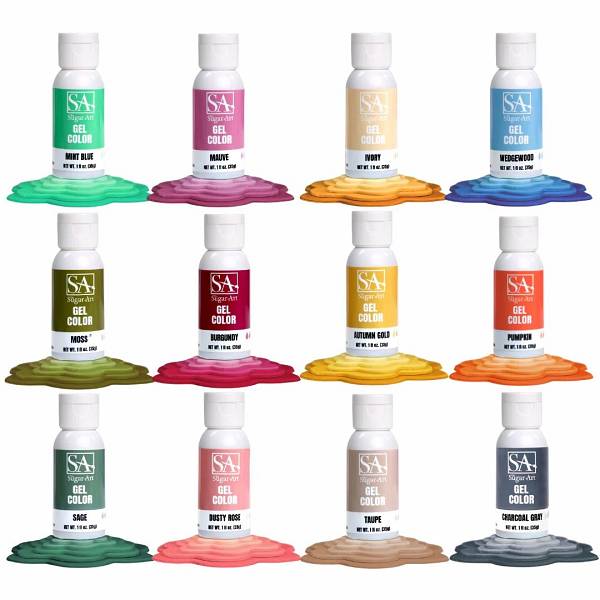 Collection Kit 2.0 by The Sugar Art - Pack of 12 1 oz Colors 1
