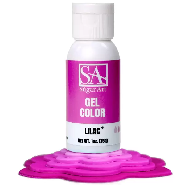 Lilac Gel Color - 1 oz by The Sugar Art 600