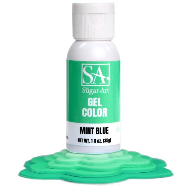 Mint Gel Color - 1 oz by The Sugar Art 600