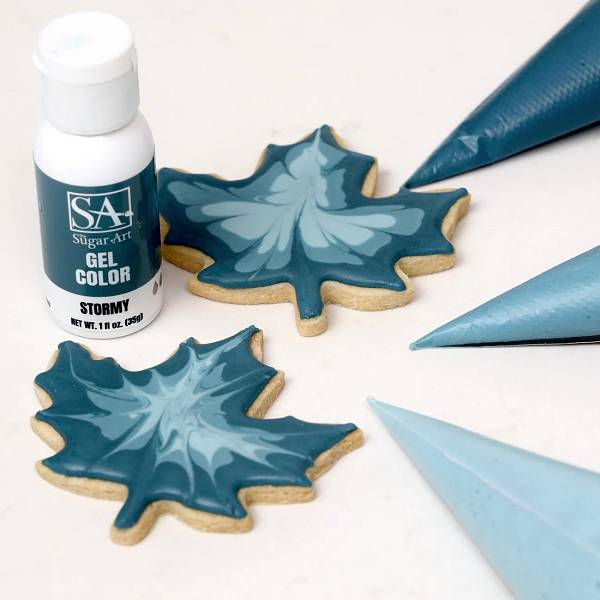 Stormy Gel Color - 1 oz by The Sugar Art 2