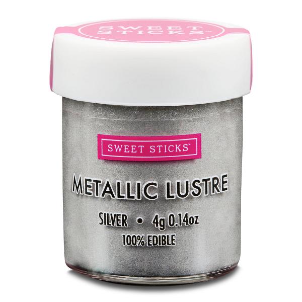 Silver Metallic Lustre by Sweet Sticks 600