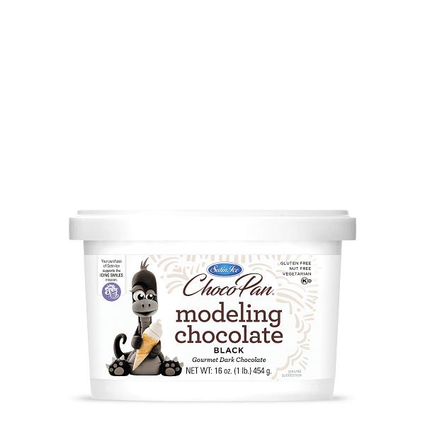 Choco-Pan by Satin Ice Black Modeling Chocoolate - 454g (1lb)