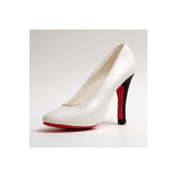 Stiletto White - Size 6. 1 Per Box 600