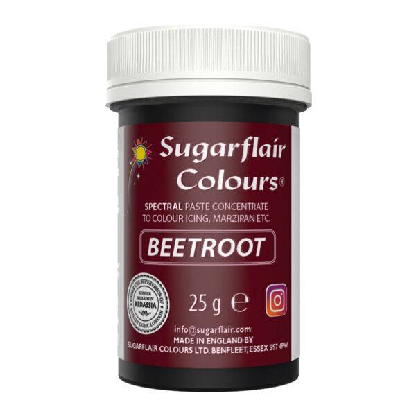 Beetroot Sugarflair Spectral Concentrated Paste Colour 1